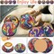 8 PCS Dragon Diamond Painting Coasters Kit (Dragon) 3.9 x 3.9 x 0.5 inches